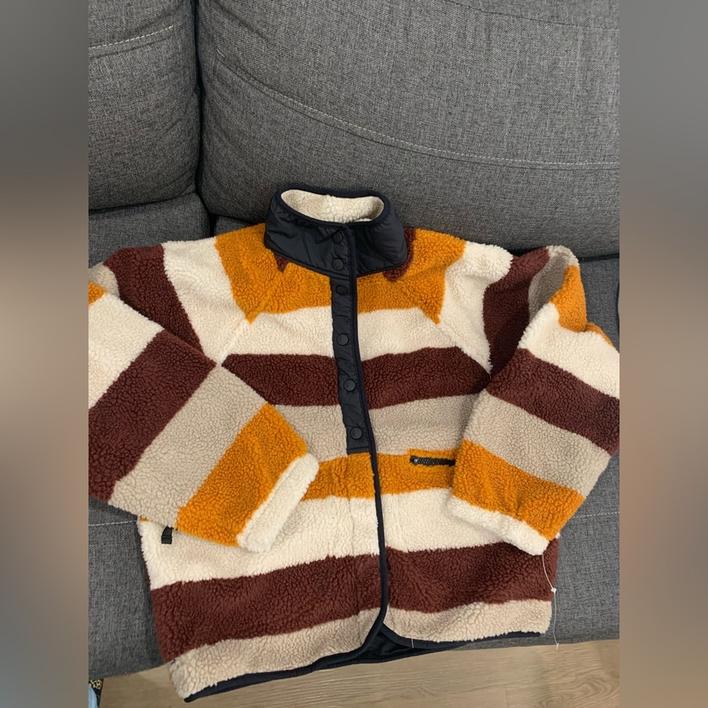 NWOT FP Movement Hit the Slopes Sherpa style jacket classy outdoor Small casual - Picture 5 of 11